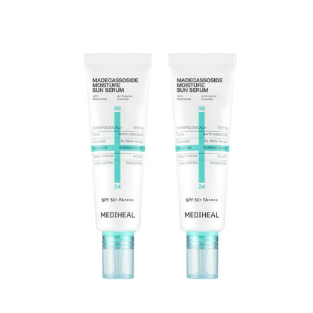 메디힐 마데카소사이드 수분 선세럼 흔적 리페어 50+50g 더블 기획