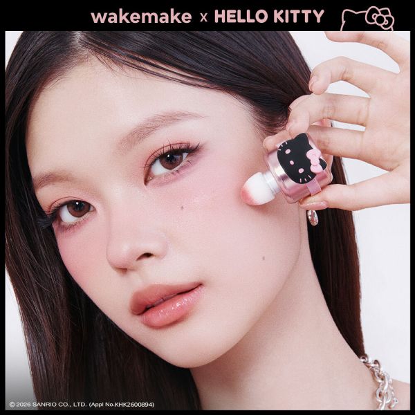 [헬로키티 블랙에디션/NEW 컬러] 웨이크메이크 쉐이킹 블러 치크 8COLOR