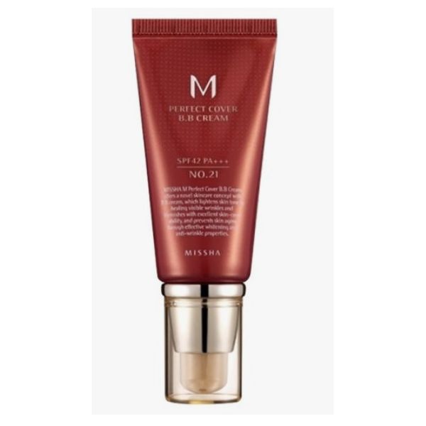 미샤 M퍼펙트커버 비비크림 이엑스 20ml SPF42/PA+++
