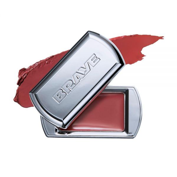 BRAYE LIPSLEEK 뺨과 입술용 블러시 한국 메이크업 쿨 립 앤 치크 밤 비건 크림 가볍고 블렌딩 조립 가능한 자연스러운 룩 03 POSH 2.3g0.08온스 [호환] 포쉬