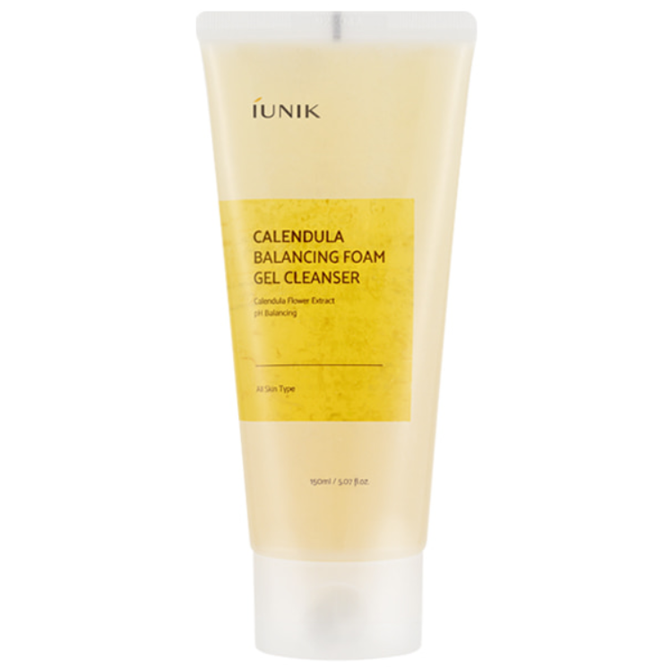 iUNIK Calendula Balancing Foam Gel Cleanser 180ml