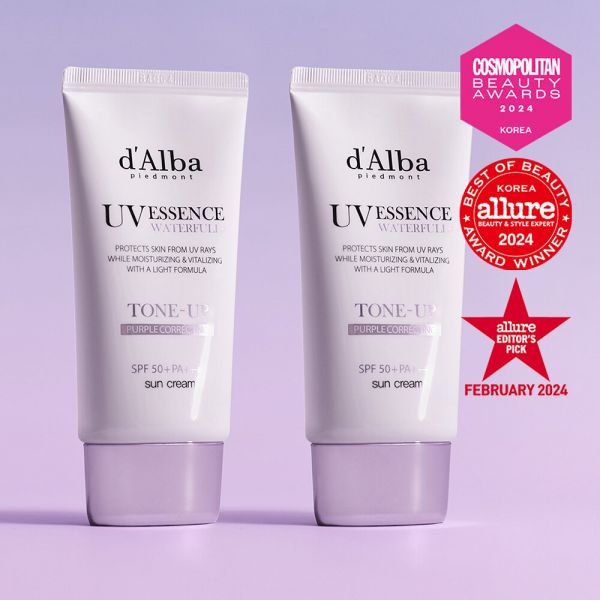 달바 워터풀 퍼플 선크림 듀오 기획 50ml+50ml 더블기획