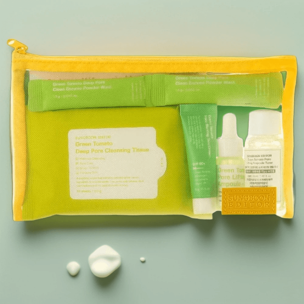 Sungboon Editor Green Tomato Travel Kit 251g, 1ea
