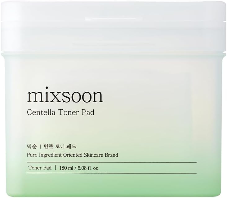 [아마존 공식]mixsoon Centella Asiatica 토너 진정 및 수분 공급 페이셜 토너, 시카 추출물, 민감하고 균형 잡힌 피부를 위한 부드러운 포뮬라 300ml / 1