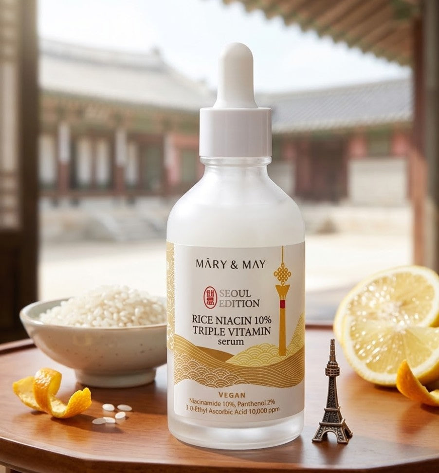 Mary & May Rice Niacin 10% Triple Vitamin Serum 80ml, 1pc