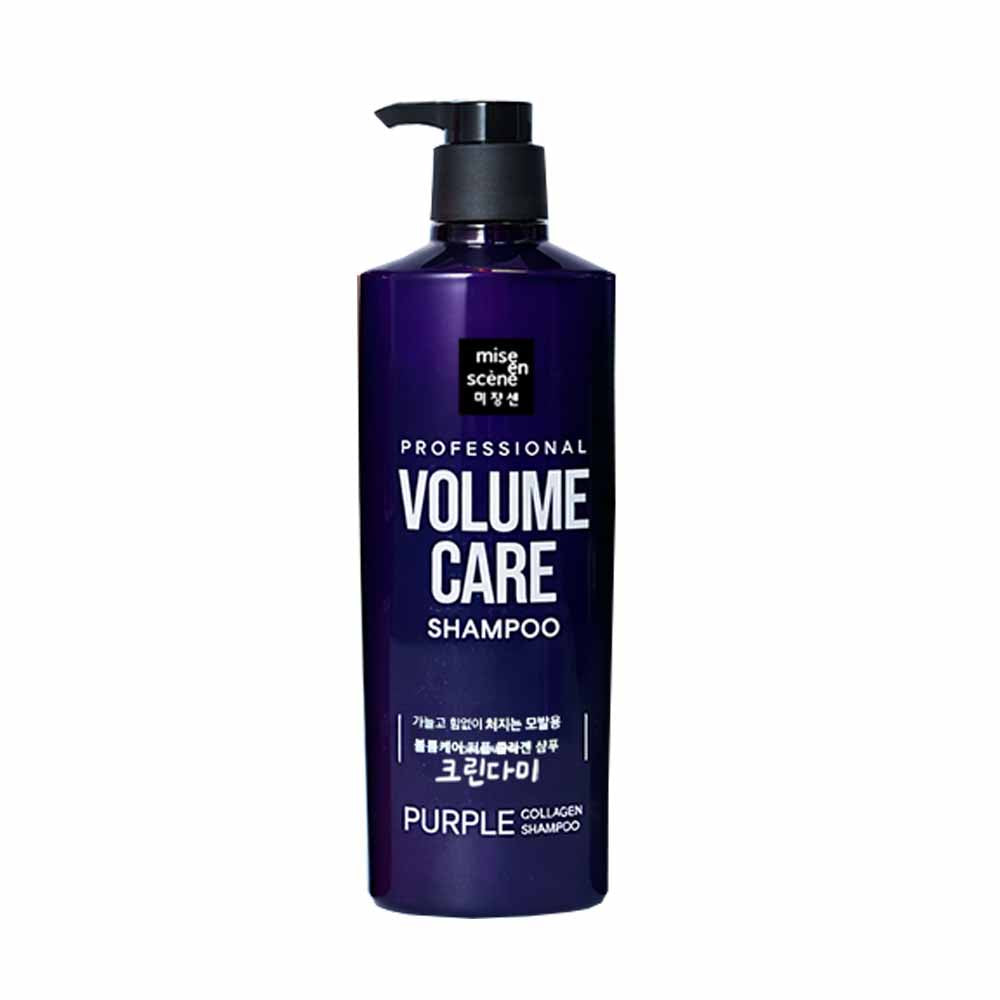 Mise-en-scène Professional Volume Care Purple Collagen Shampoo, 680ml (1pc)