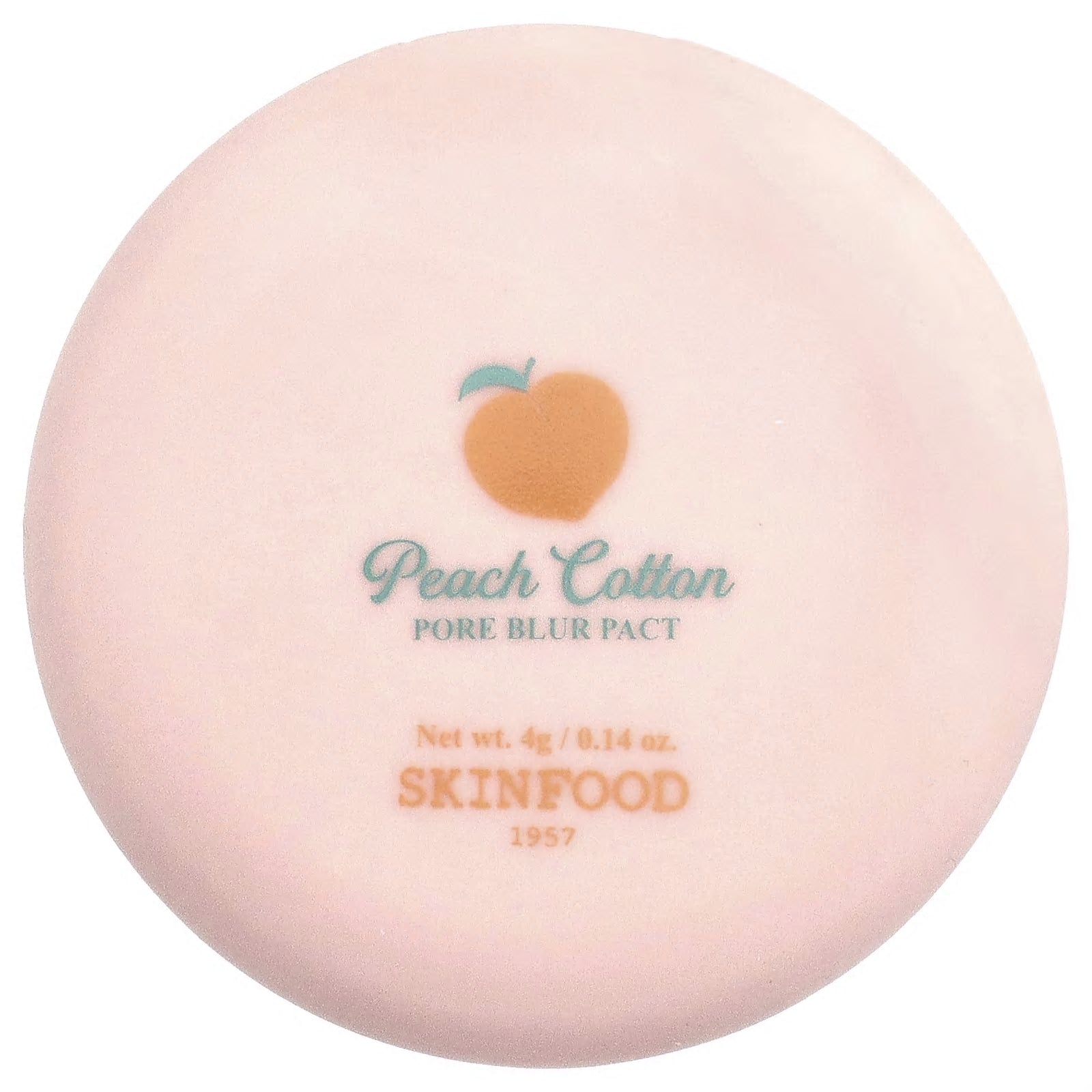 Skinfood Peach Cotton Pore Blur Pact 100g (0.14oz)