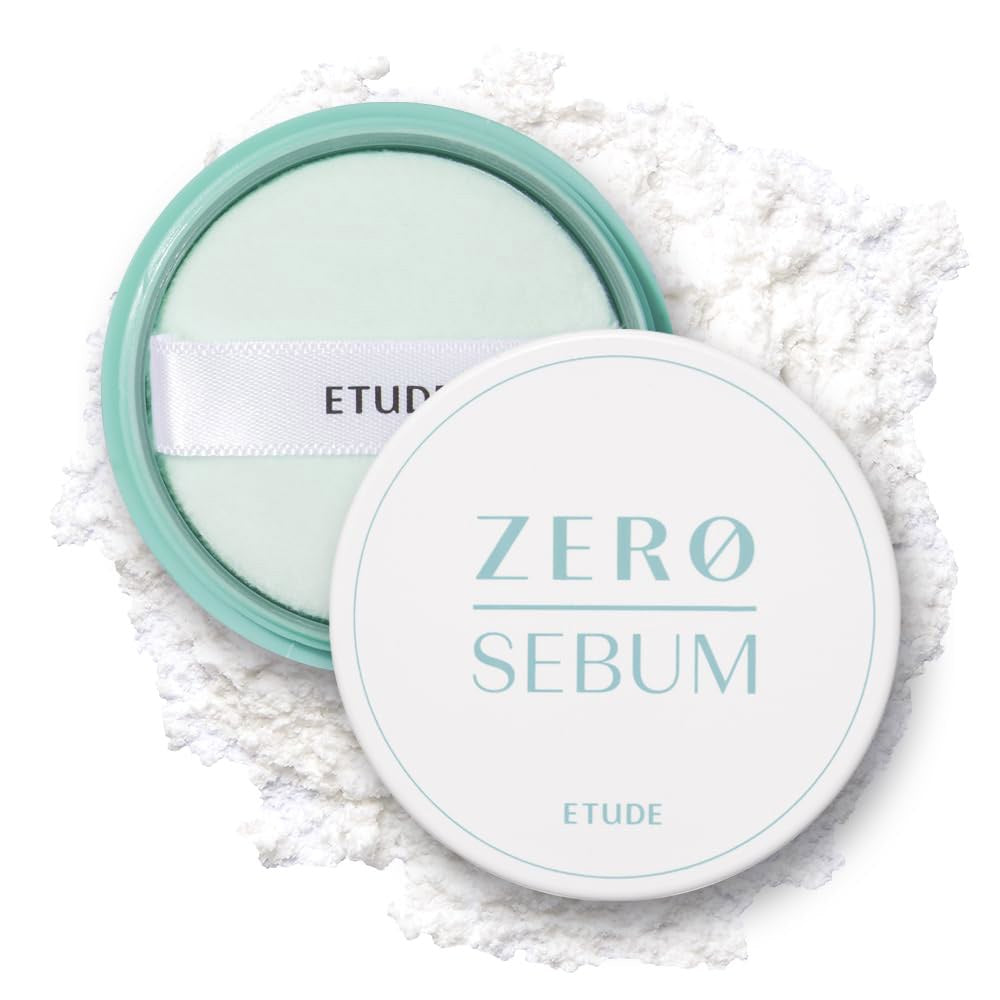Etude Zero Sebum Loose Powder for Face - Oil Control with 80% Minerals 1pc 4ml