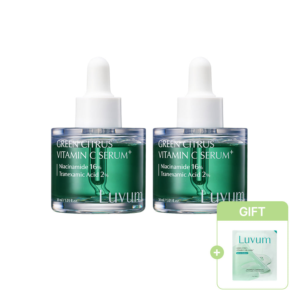 [Double Set] Luvum Green Citrus Vitamin C Serum Plus 36ml x 2ea