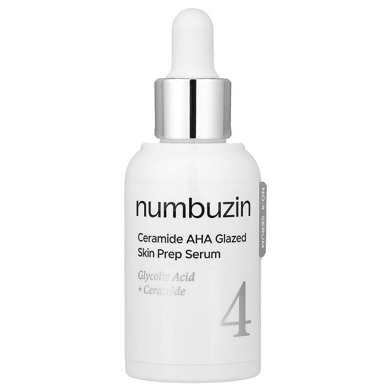 Numbuzin No 4 세라마이드 AHA 글레이즈드 스킨 프렙 세럼 30ml 1