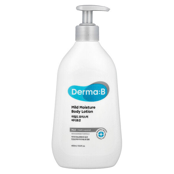 Derma B Mild Moisture Fragrance-Free Body Lotion (480ml / 13.5 fl. oz.)