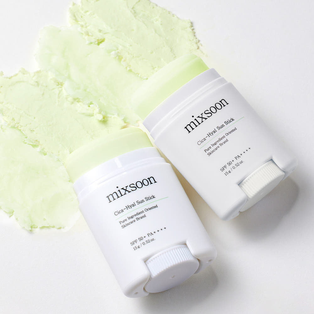 Mixsoon Cica Hyal Sunstick SPF 50+ PA++++ 15g, 2pcs
