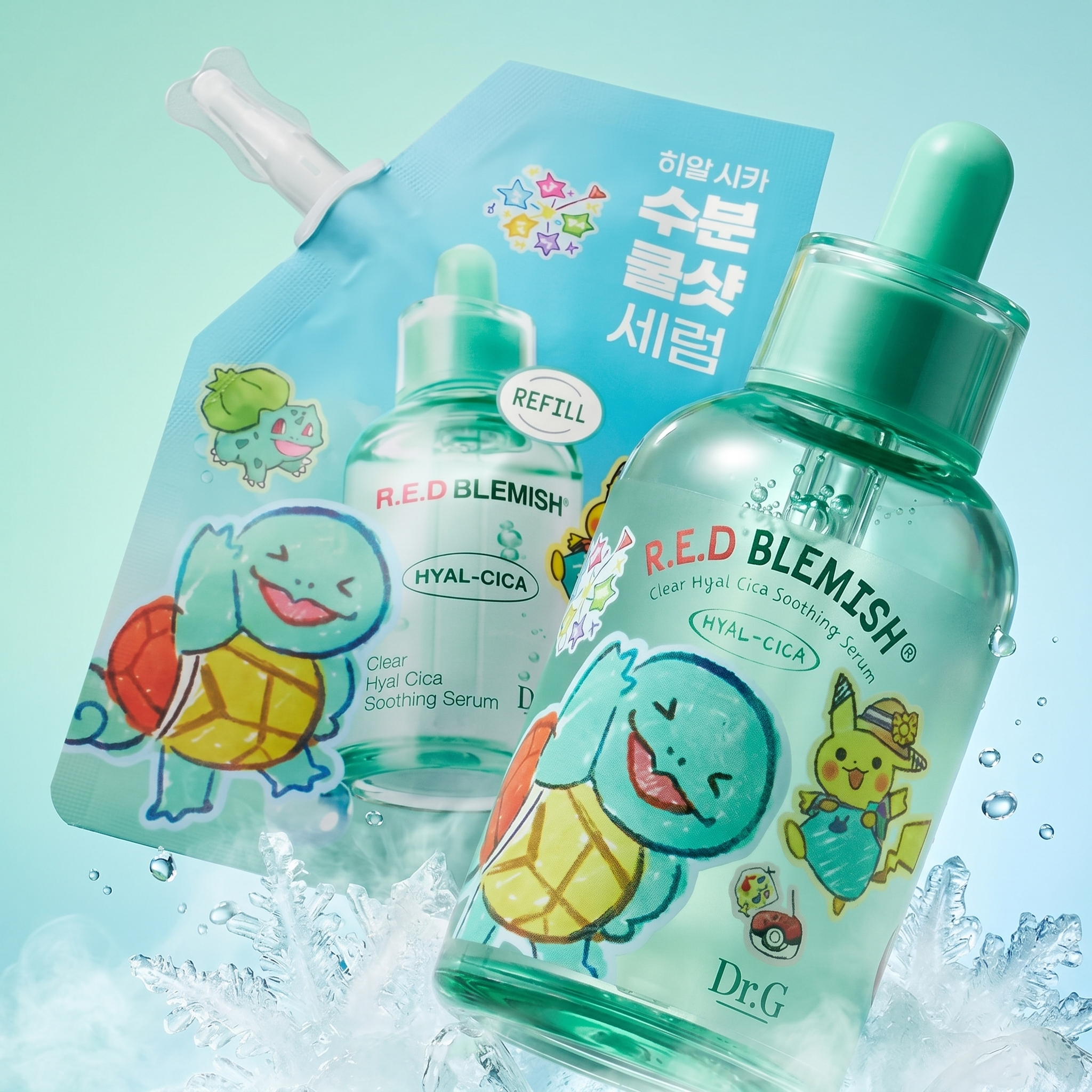 닥터지 레드 블레미쉬 쿨링 클리어 히알시카 수딩 세럼 50ml(+리필 50ml)