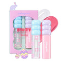 Colorgram Fruity Glass Tint Mini Set (Shade 03) - Moisturizing & Long-Lasting Lip Stain 3ml