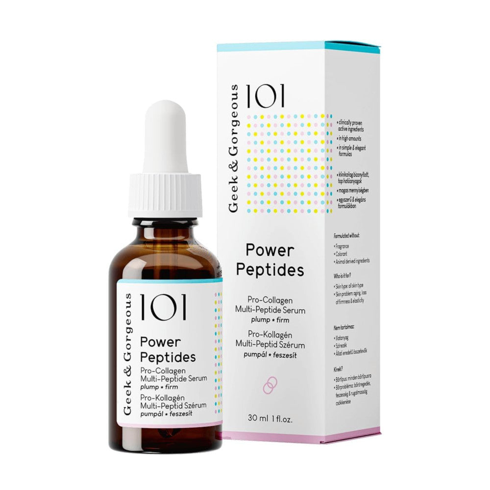Geek & Gorgeous Power Peptides Milky Serum 30ml