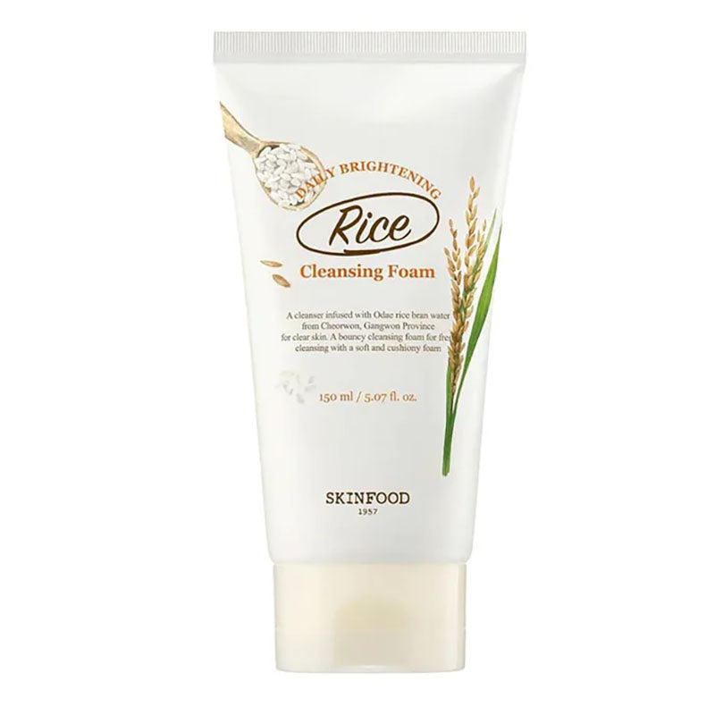 Skinfood Rice Daily Brightening Cleansing Foam 150ml (1pc)