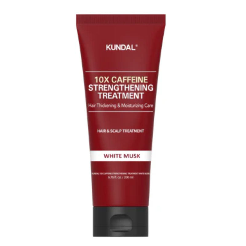 Kundal 10x Caffeine Hair Strengthening Anti-Hair Loss Treatment Herb Mint Scent 200ml - 1pc