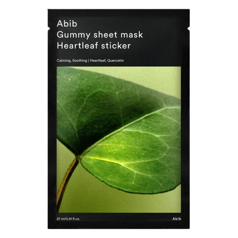 Abib Gummy Sheet Mask Heartleaf Sticker (1pc) 40ml