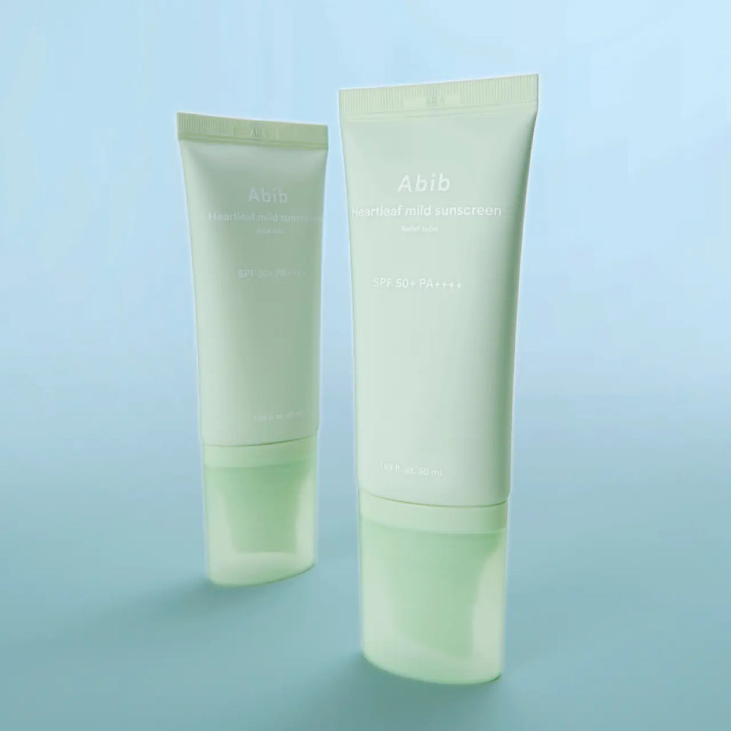 Abib Heartleaf Mild Sunscreen Relief Tube SPF50+ PA++++ 60ml