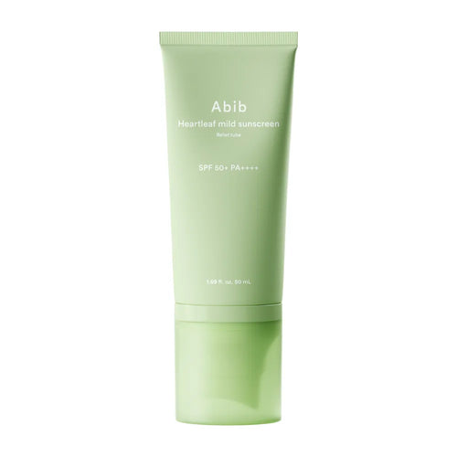 Abib Heartleaf Mild Sunscreen Relief Tube SPF50+ PA++++ 60ml