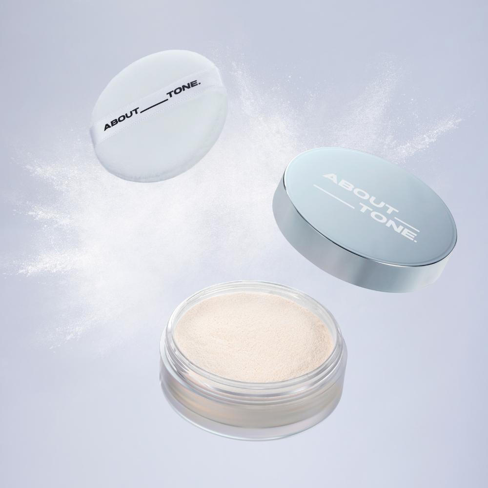 ABOUT TONE The Blur Finish Powder 11g (+ 1 Powder Puff Gift)