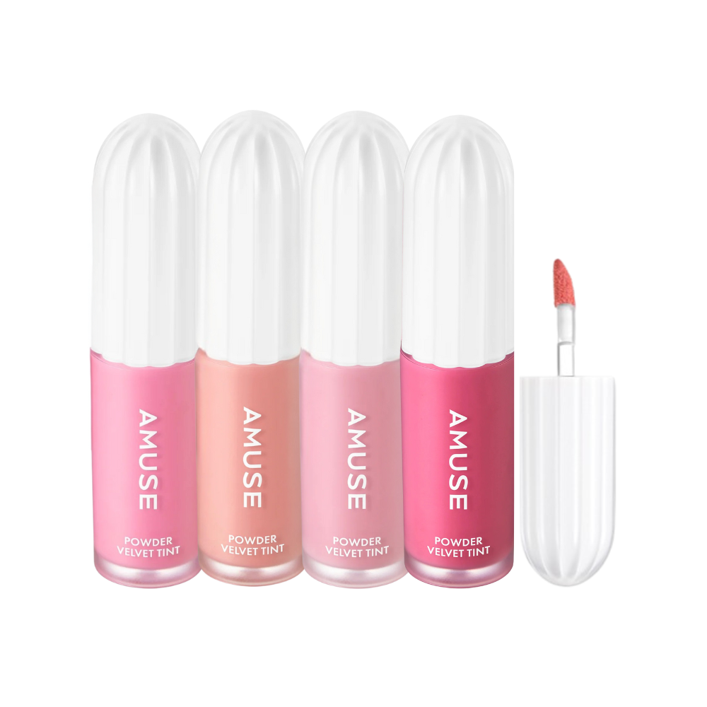 AMUSE Powder Velvet Tint - French Coral (3pcs)