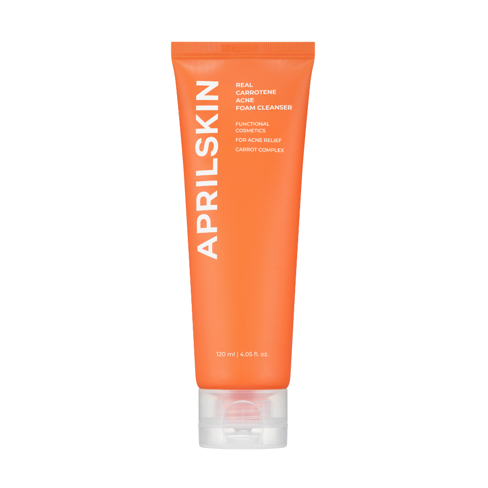 Aprilskin Real Carrotene Acne Foam Cleanser 144ml