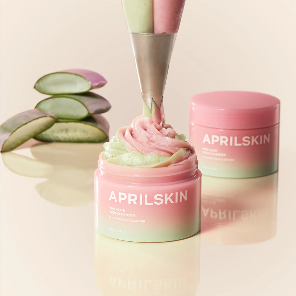 Aprilskin Pink Aloe Pack Cleanser (132g)