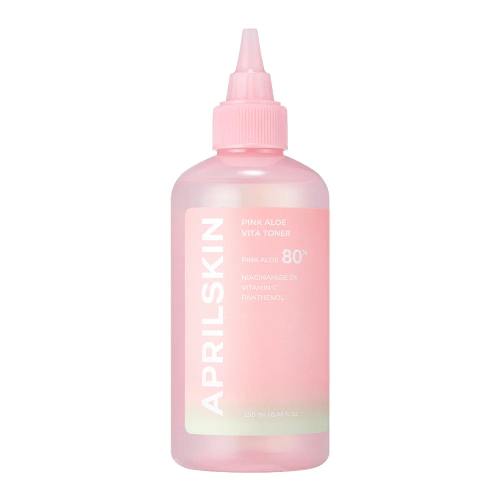 Pink Aloe Vita Toner (+ Free Skin Pack Cotton Pads) 300ml