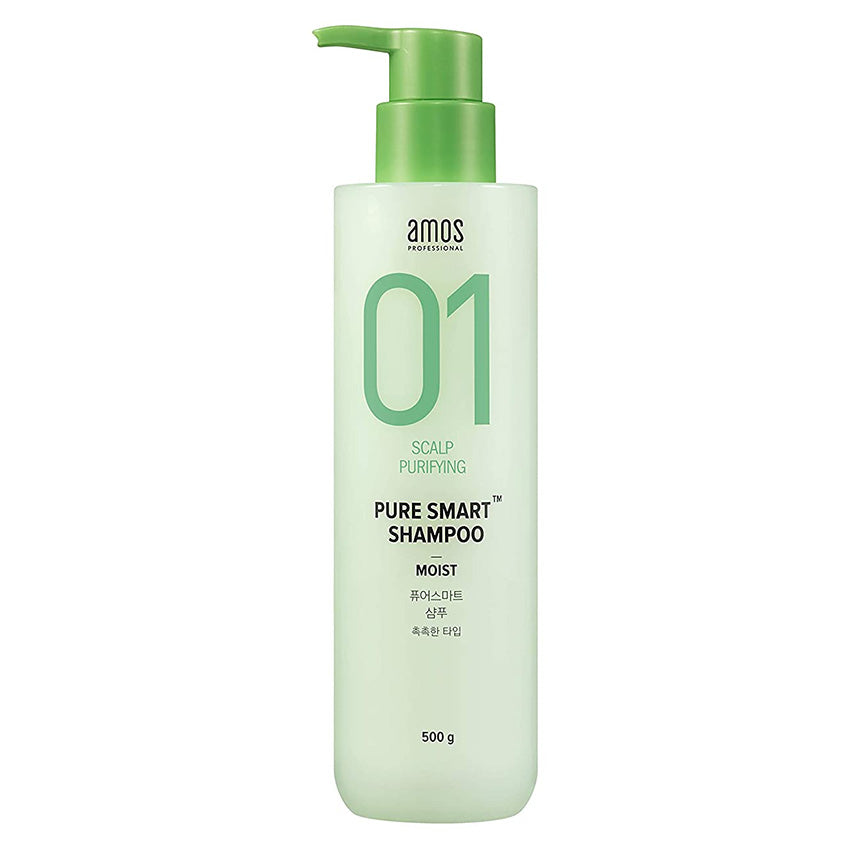 Amos Professional Pure Smart Shampoo Moist 500g, 2pcs