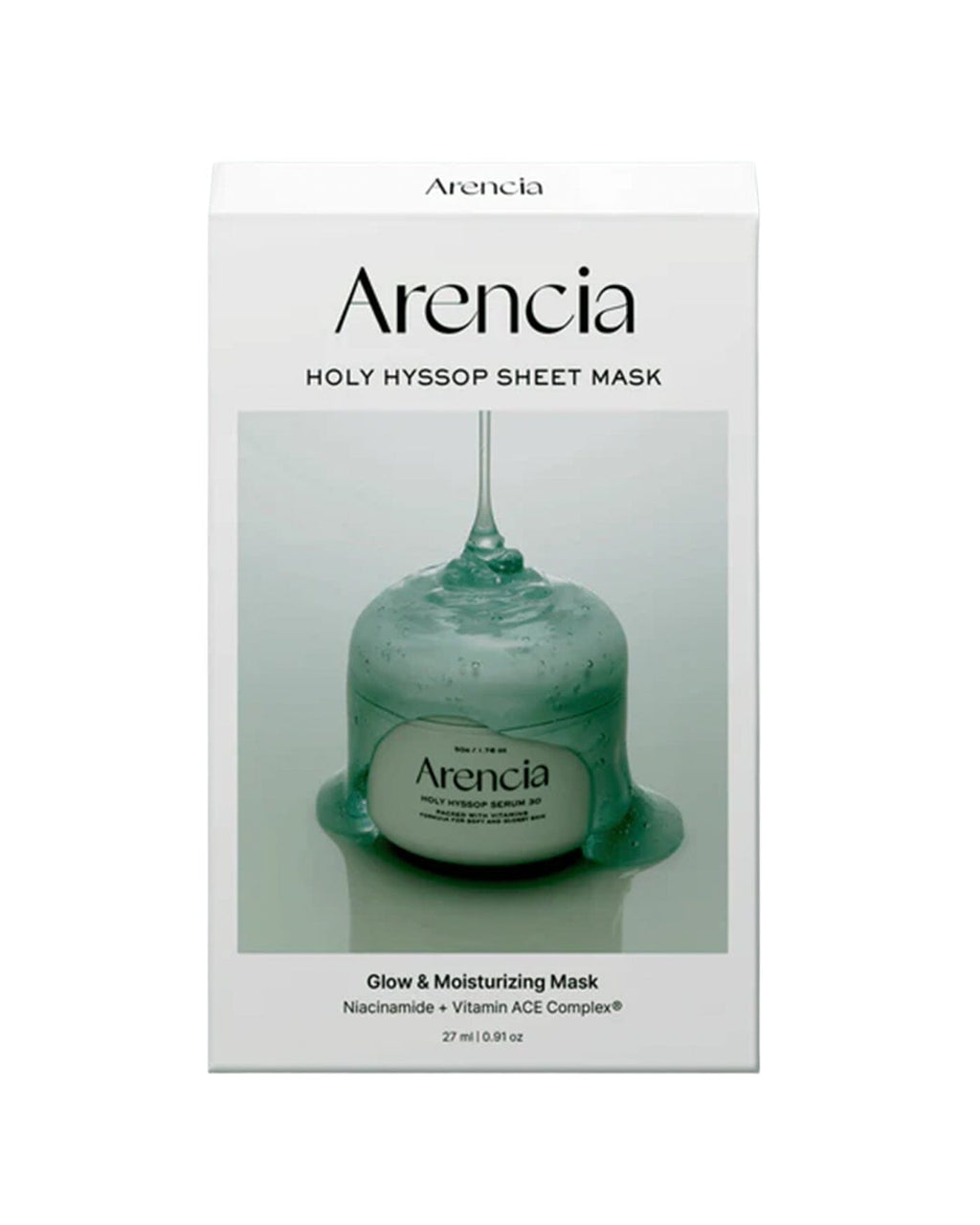 Arencia Holy Hyssop Serum Sheet Mask (1 Sheet) 30ml