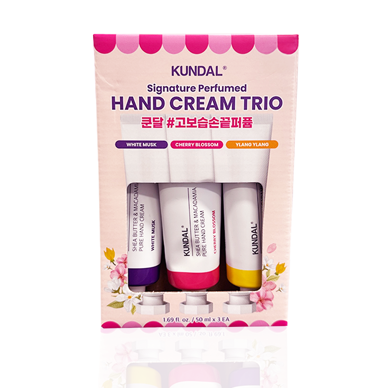 Kundal Signature Perfumed Hand Cream Soap Cotton (50ml x 5ea)