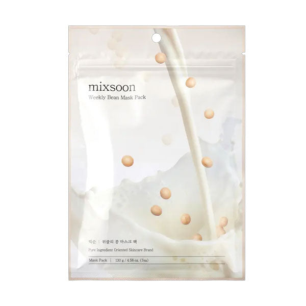 Mixsoon Weekly Bean Mask Pack (130Sheets)