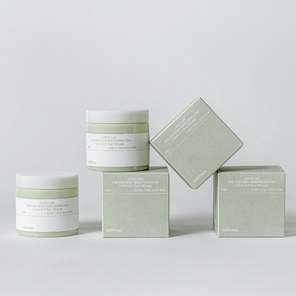 Celimax Jiwoogae One Step Body Brightening Pad - 132Sheets