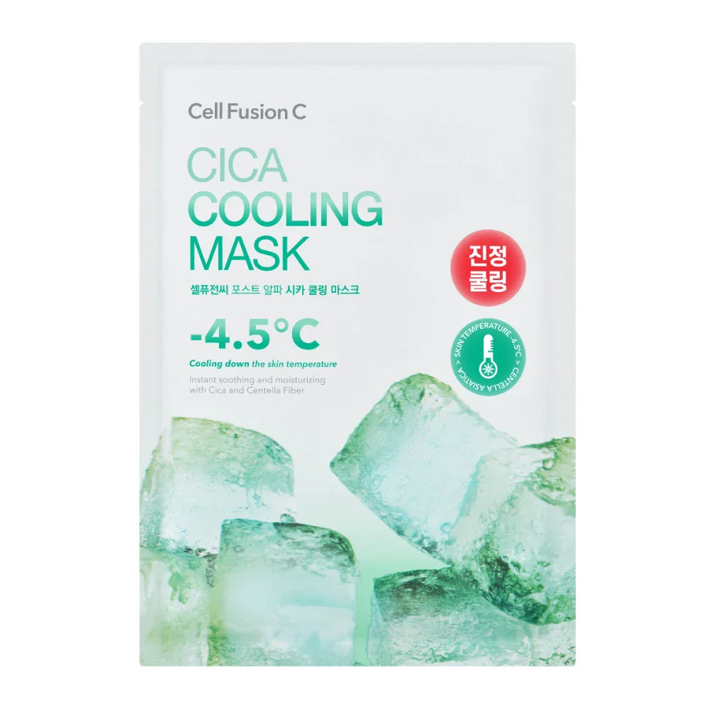 Cell Fusion C Cica Cooling Mask (40Sheets x 2 Packs)