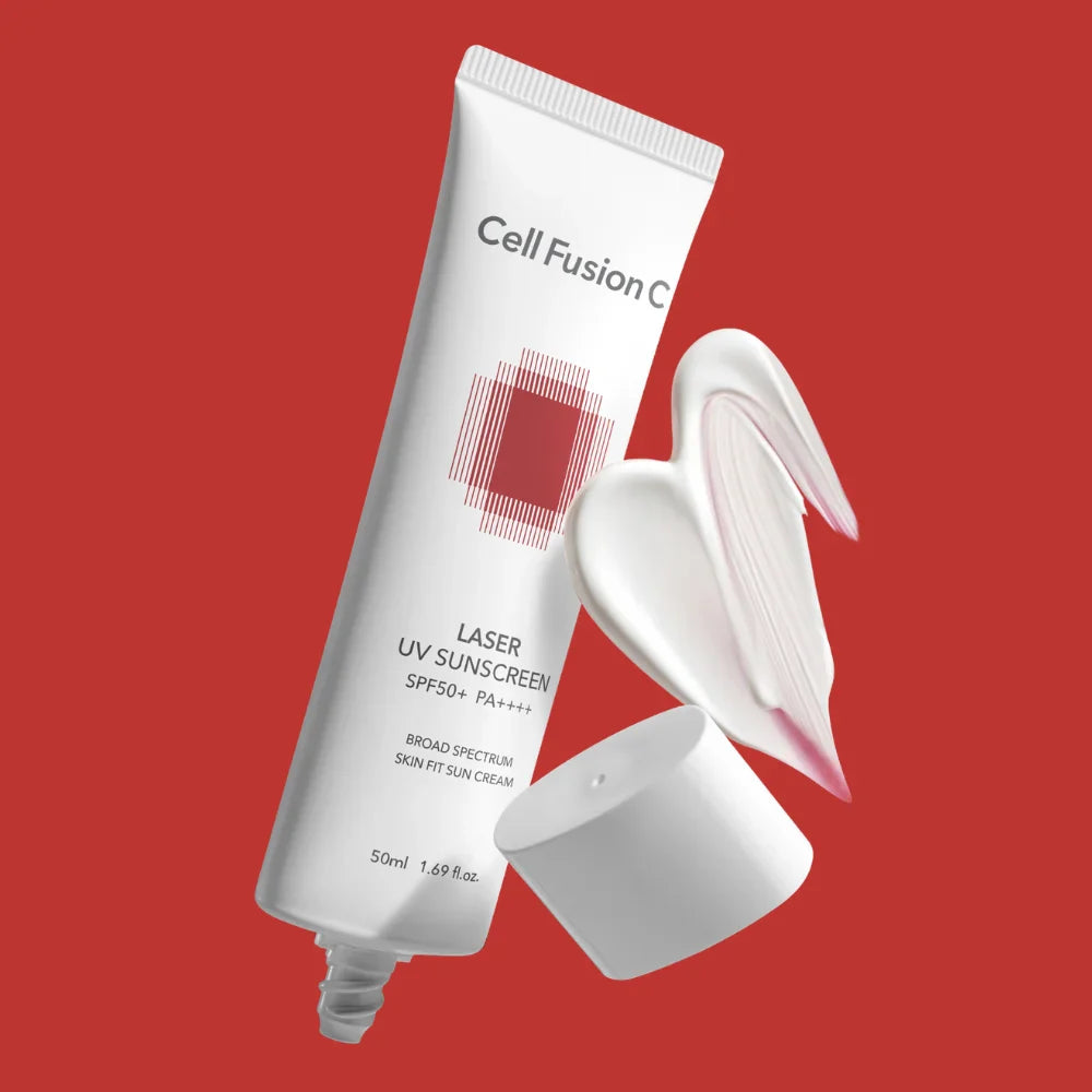 Cell Fusion C Laser UV Sunscreen (60ml + 50ml + 20ml) Daily Hypoallergenic Derma Sunscreen