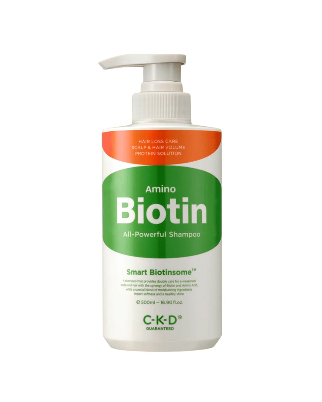 CKD Guaranteed Amino Biotin All-powerful Shampoo 500ml, 1pc