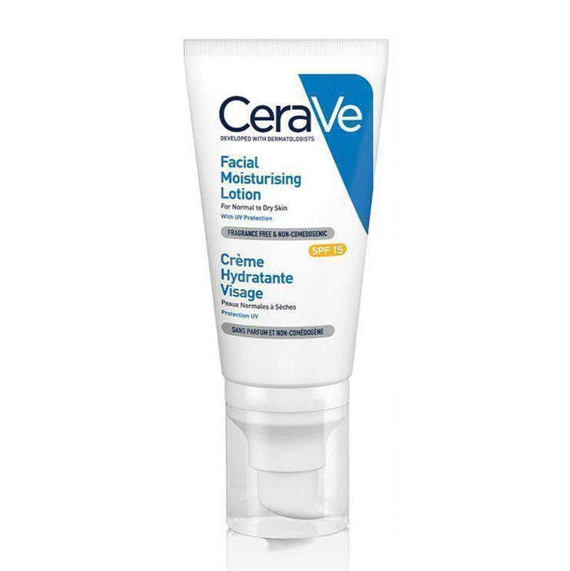 CeraVe Facial Moisturising Lotion AM SPF 15+ 52ml