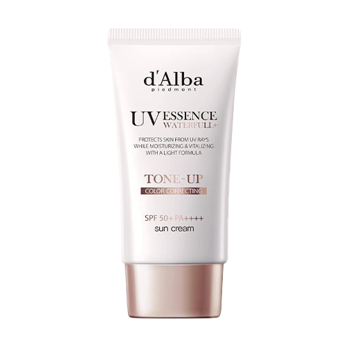 d'Alba Waterfull Tone-Up Sun Cream SPF50+ PA++++ (50ml x 2)