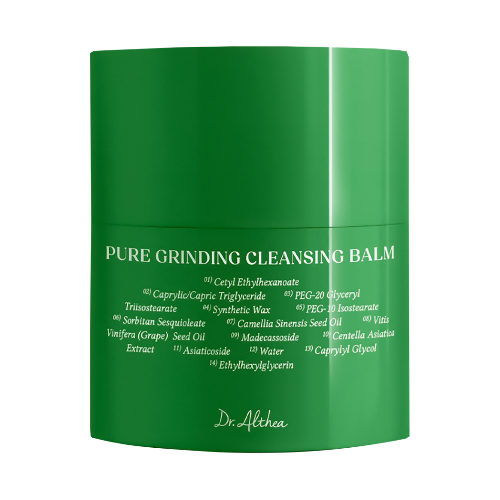 Dr. Althea Pure Grinding Cleansing Balm (60ml) - One-Step Sherbet Texture Makeup Cleanser with Madecassoside