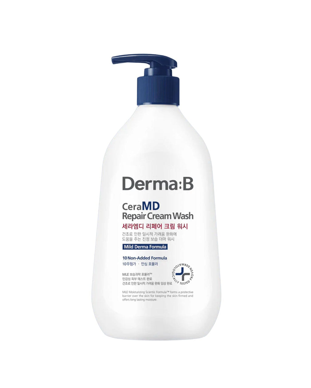 Derma B CeraMD Repair Cream Wash 400ml (13.5 fl. oz.)