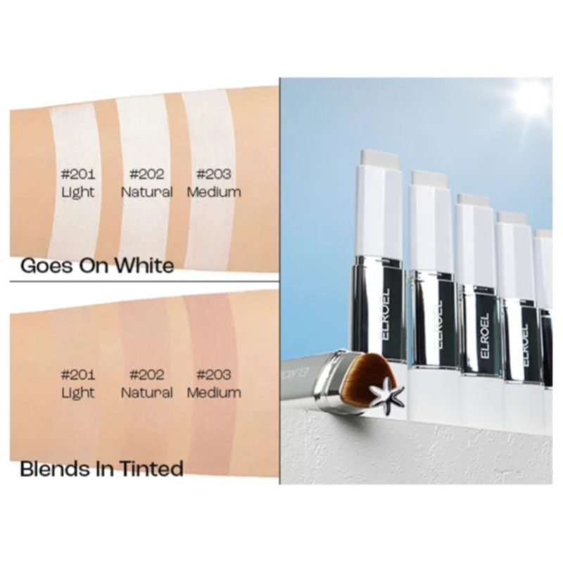 ELROEL Blanc Cover Cream Stick Navy 13g + 1 Shadow Stick