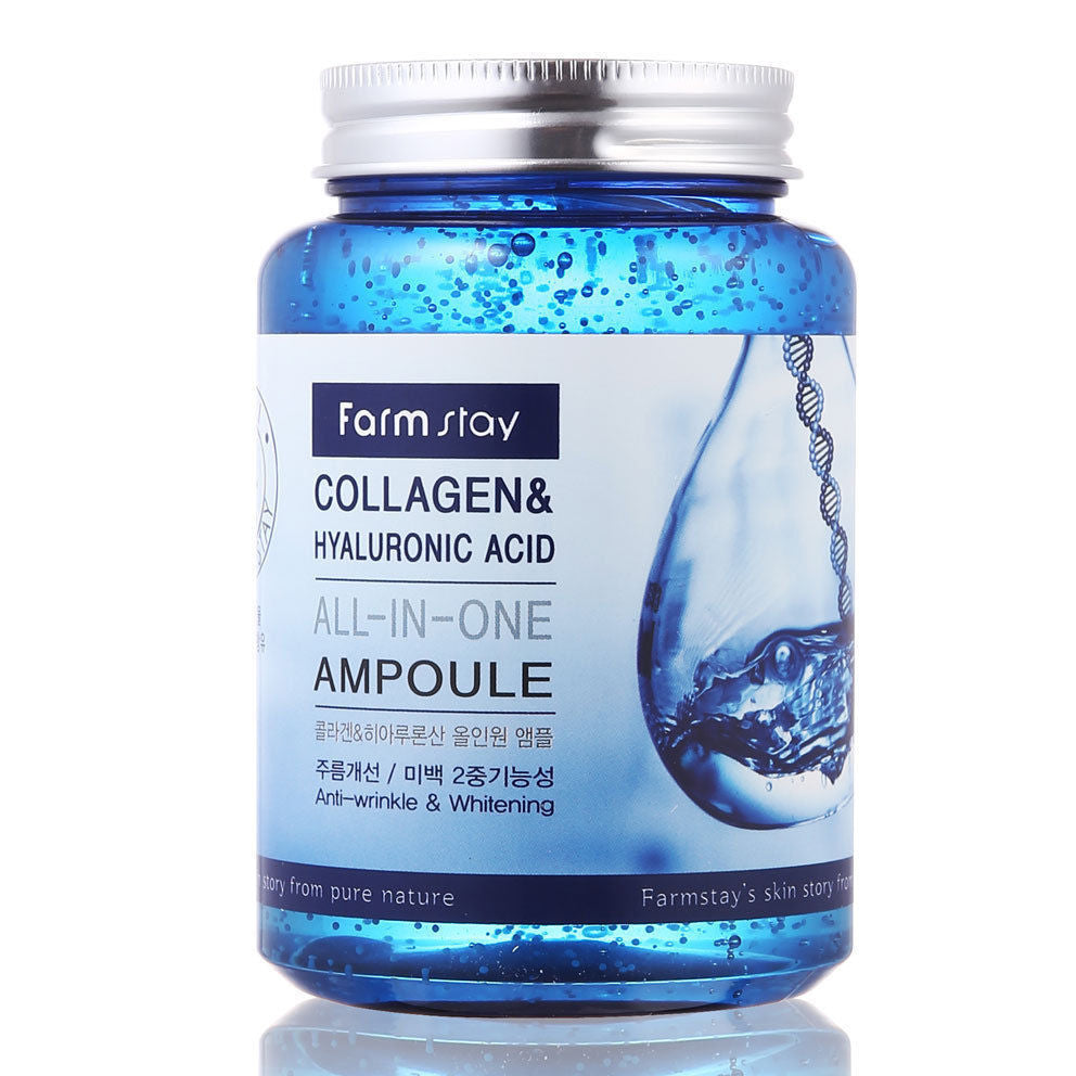 Farmstay Collagen & Hyaluronic Acid All In One Ampoule 250ml, 1pc