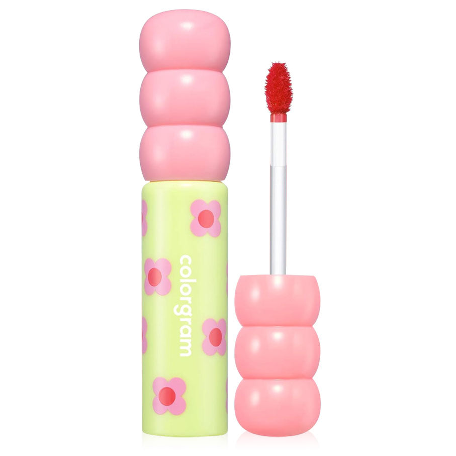 Colorgram Fruity Glass Tint Mini Set (Shade 03) - Moisturizing & Long-Lasting Lip Stain 3ml