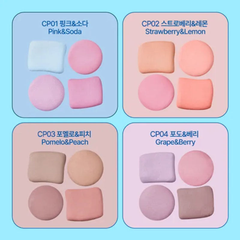 Fwee Pocket Cheek Palette 9.9g (4 Colors)