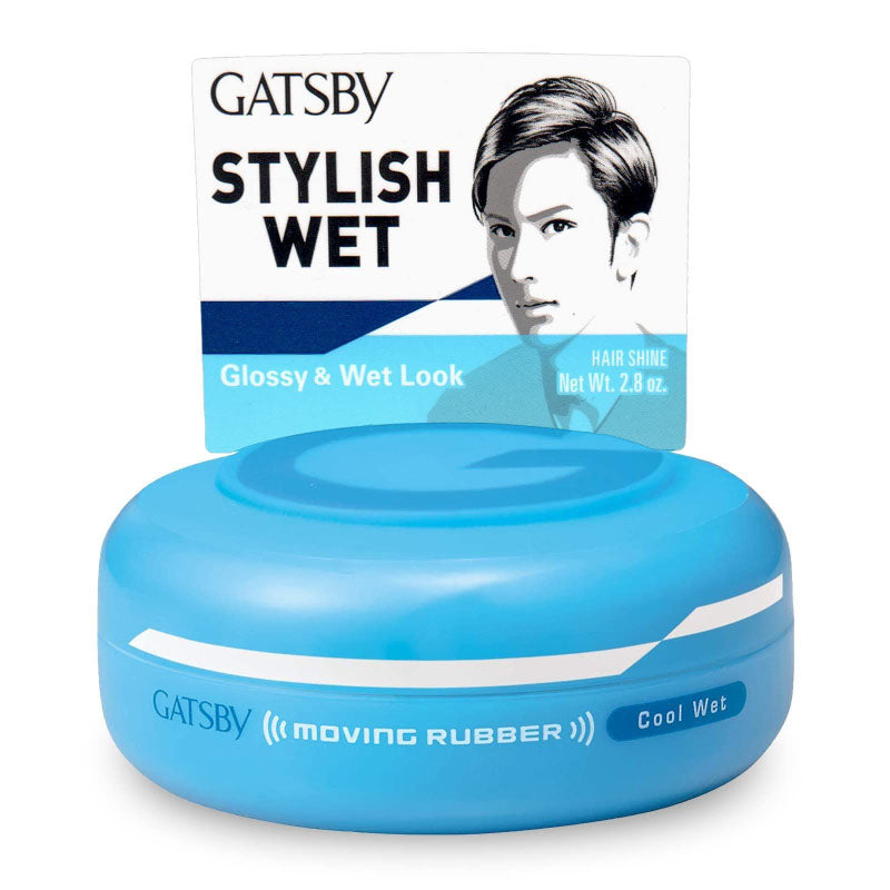 Gatsby Moving Rubber Spiky Edge Hair Wax, Mini 15g