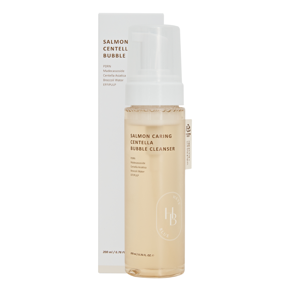 HAVEBLUE Salmon Caring Centella Bubble Cleanser 240ml (1pc)