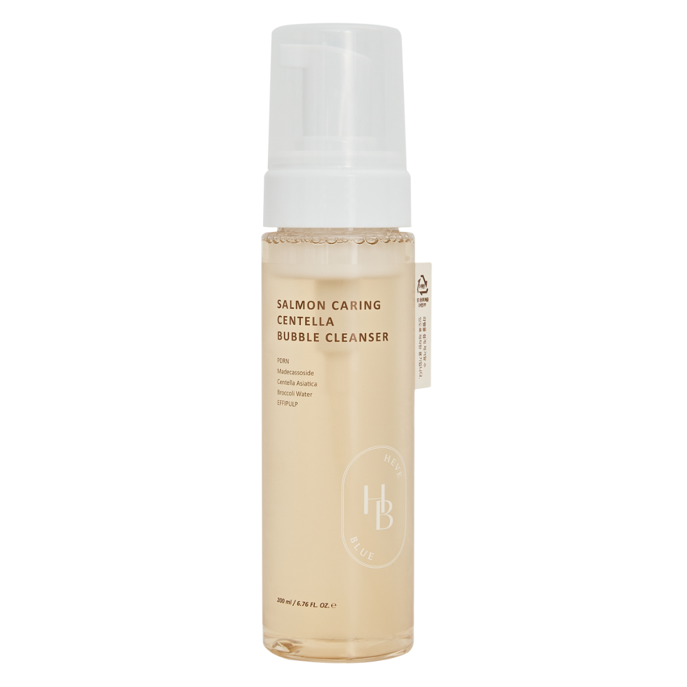 HAVEBLUE Salmon Caring Centella Bubble Cleanser 240ml (1pc)