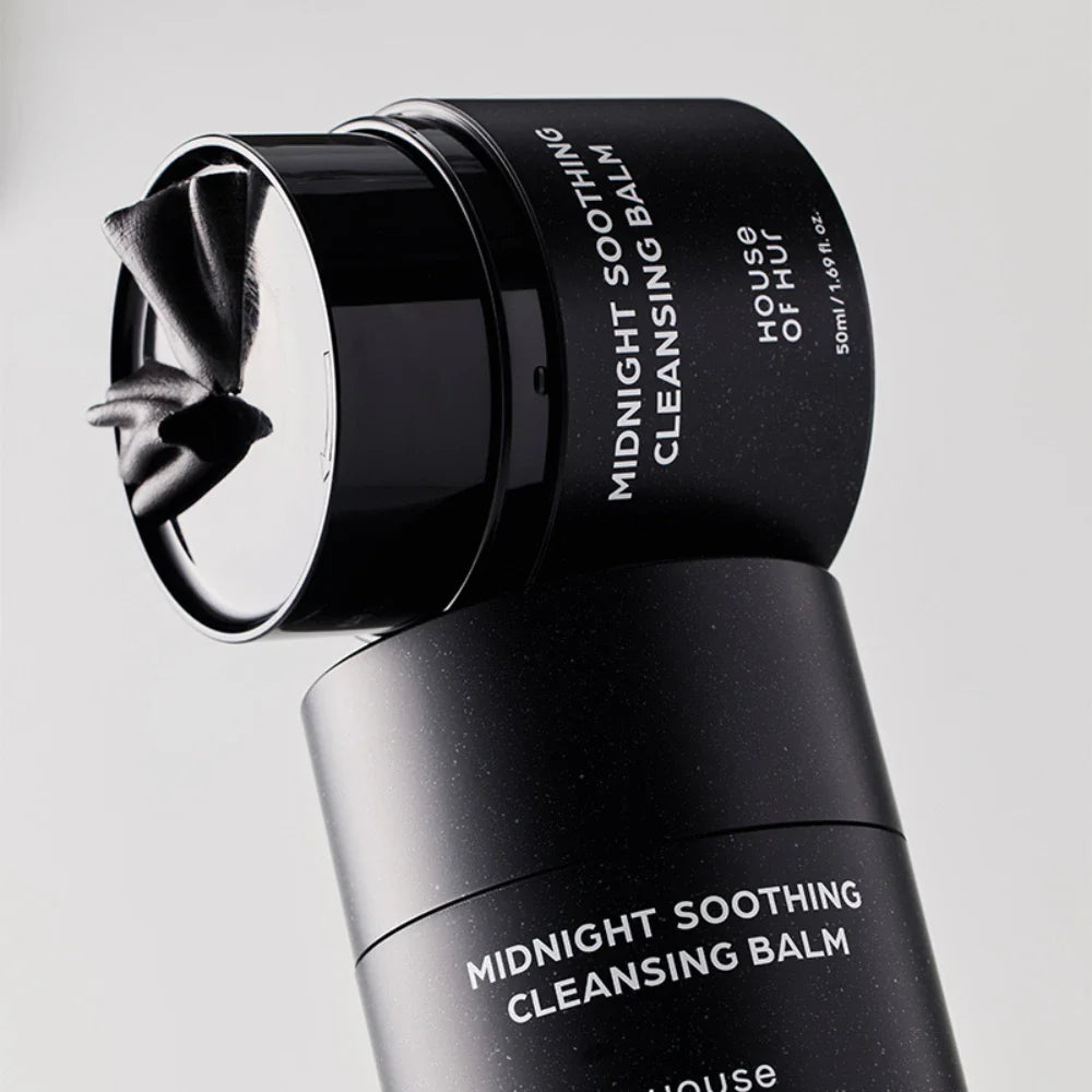 HOUSE OF HUR Midnight Soothing Cleansing Balm 60ml + Brightening Skin Prep Essence Pad 140ml