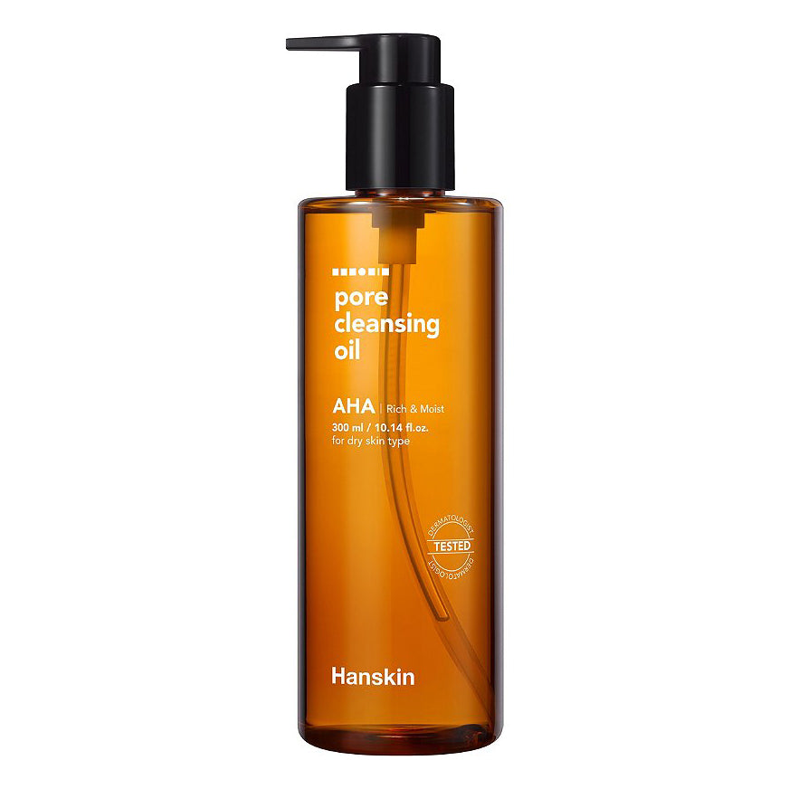 Hanskin Cleansing Oil & Blackhead AHA 300ml (1pc)